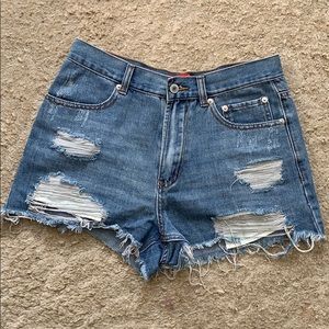 Jean shorts